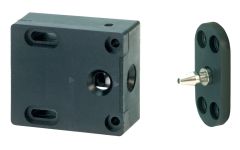 CABINET LOCK FAIL-LOCKED; SPRING LOADED; 12/24 V AC/DC; NON-MONITORED