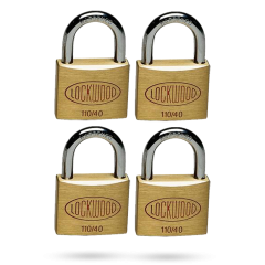 110 SERIES 40MM BODY 23MM SHACKLE 4 PACK
