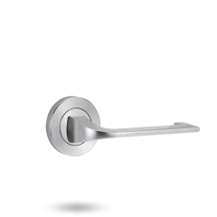SYMPHONY 1200 SERIES ROSE EXT HALF SET WITH LEVER 124 SATIN CHROME