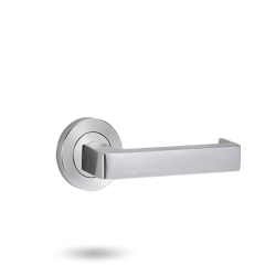 SYMPHONY 1200 SERIES ROSE EXT HALF SET WITH LEVER 142 SATIN CHROME