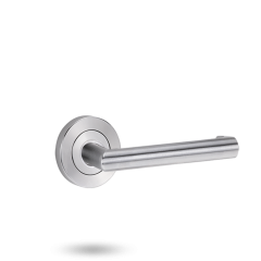SYMPHONY 1200 SERIES ROSE INT HALF SET WITH LEVER 155 SATIN CHROME