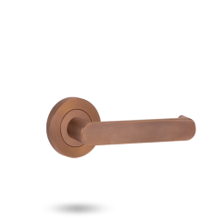 SYMPHONY 1200 SERIES ROSE FULL SET WITH LEVER 166 ANTIQUE COPPER
