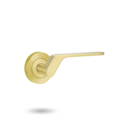 SYMPHONY 1200 SERIES ROSE FULL SET WITH LEVER 41 LH POLISHED BRASS