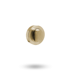 SYMPHONY 1220 SERIES TURN ESCUTCHEON - SURFACE FIX UNLAQUARED POLISHED BRASS