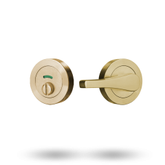 SYMPHONY ESCUTCHEON KIT - EMERGENCY PRIV IND AND ACCESSIBILITY TURN POLISHED BRASS