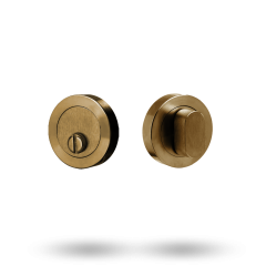 SYMPHONY ESCUTCHEON KIT - EMERGENCY AND STANDARD TURN AGED BRASS