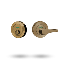 SYMPHONY ESCUTCHEON KIT - EMERGENCY AND ACCESSIBILITY PRIV IND TURN AGED BRASS