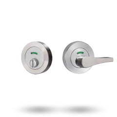 SYMPHONY ESCUTCHEON KIT - EMERGENCY AND ACCESSIBILITY PRIV IND TURN BRIGHT CHROME