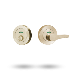 SYMPHONY ESCUTCHEON KIT - EMERGENCY AND ACCESSIBILITY PRIV IND TURN SATIN BRASS