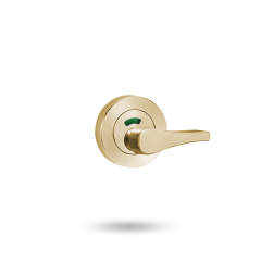 SYMPHONY PRIV IND ACCESSIBILITY TURN - SURFACE FIXED POLISHED BRASS UNLACQUERED