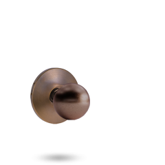 SYMPHONY 1360 SERIES ROSE FULL SET WITH KNOB 20 ARCHITECTURAL BRONZE