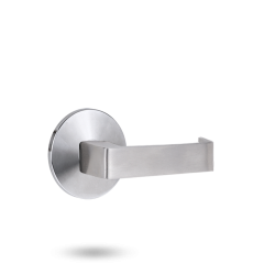 SYMPHONY 1360 SERIES ROSE INT HALF SET WITH LEVER 90 SATIN CHROME