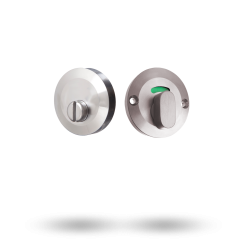 SYMPHONY ESCUTCHEON KIT - EMERGENCY AND STANDARD PRIV IND TURN SATIN CHROME