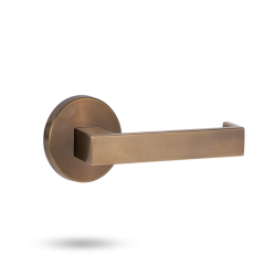 SYMPHONY 1370 SERIES ROSE FULL SET WITH LEVER 111 ARCHITECTURAL BRONZE