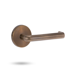 SYMPHONY 1370 SERIES ROSE FULL SET WITH LEVER 144 ARCHITECTURAL BRONZE UNLACQUER