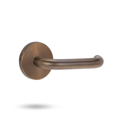 SYMPHONY 1370 SERIES ROSE FULL SET WITH LEVER 70 ARCHITECTURAL BRONZE UNLACQUER