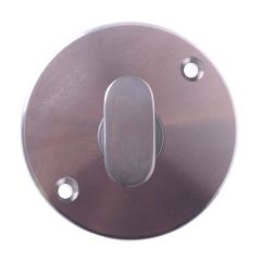 1370 SERIES TURN ESCUTCHEON - SURFACE FIX SATIN CHROME