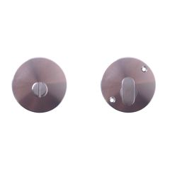 1370 SERIES EMER TURN AND TURN ESCUTCH KIT SATIN CHROME