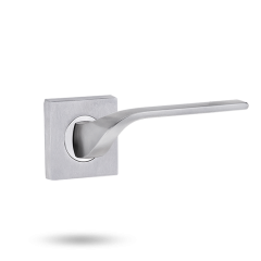 SYMPHONY 1420 SERIES ROSE FULL SET LEVER 122 LH SATIN CHROME