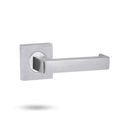 SYMPHONY 1420 SERIES ROSE FULL SET LEVER 142 SATIN CHROME