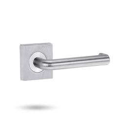 SYMPHONY 1420 SERIES ROSE FULL SET LEVER 144 SATIN CHROME