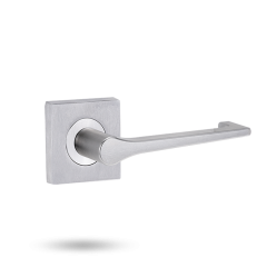 SYMPHONY 1420 SERIES ROSE FULL SET LEVER 145 SATIN CHROME