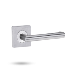 SYMPHONY 1420 SERIES ROSE FULL SET LEVER 155 SATIN CHROME