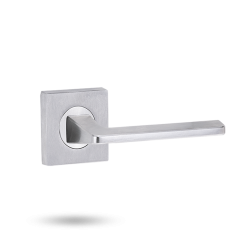 SYMPHONY 1420 SERIES ROSE FULL SET LEVER 178 SATIN CHROME