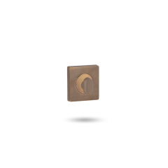 SYMPHONY 1420 SERIES TURN ESCUTCHEON - SURFACE FIX ARCHITECTURAL BRONZE UNLACQUER