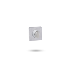 SYMPHONY 1420 SERIES TURN ESCUTCHEON - SURFACE FIX SATIN CHROME