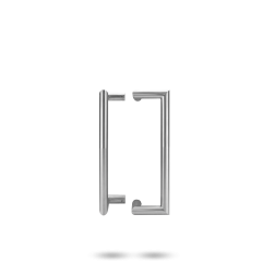 148 ENTRANCE HANDLES WITH 450MM CENTRES STAINLESS STEEL