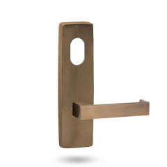 EXT SQ END PLATE - CYLINDER AND LEVER 111 OIL RUBBED BRONZE