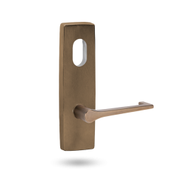EXT SQ END PLATE - CYLINDER AND LEVER 145 OIL RUBBED BRONZE