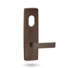 EXT SQ END PLATE - CYLINDER AND LEVER 59 OIL RUBBED BRONZE