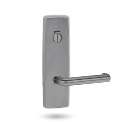 EXT SQ END PLATE - PRIVACY INDICATING EMERGENCY TURN WITH LEVER 144