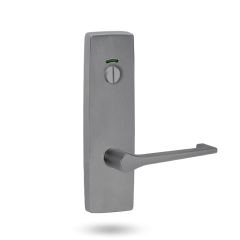 EXT SQ END PLATE - PRIVACY INDICATING EMERGENCY TURN WITH LEVER 145