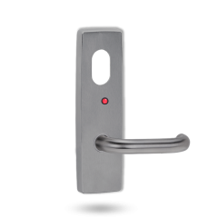EXT SQ END PLATE - CYLINDER WITH LED INDICATOR AND LEVER 70