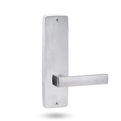 INT SQ END PLATE - LEVER 101 ONLY SATIN CHROME