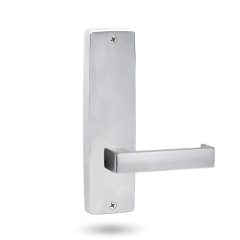 INT SQ END PLATE - LEVER 111 ONLY SATIN CHROME