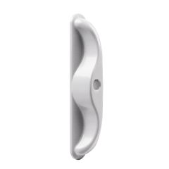 SLIM EXTERIOR PULL LKG SATIN CHROME