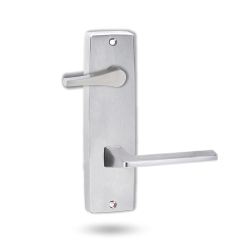 INT SQ END PLATE - ACCESSIBILE TURN AND LEVER 178 SATIN CHROME