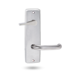 INT SQ END PLATE - ACCESSIBILE TURN AND LEVER 70 BRIGHT CHROME