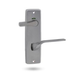 INT SQ END PLATE - PRIVACY INDICATING ACCESSIBILE TURN AND LEVER 122 LH