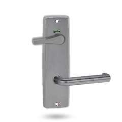 INT SQ END PLATE - PRIVACY INDICATING ACCESSIBILE TURN AND LEVER 144