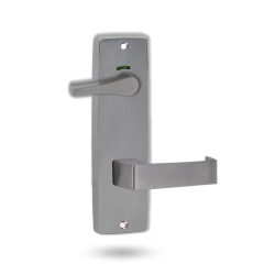 INT SQ END PLATE - PRIVACY INDICATING ACCESSIBILE TURN AND LEVER 90 LH FOR SELECTOR