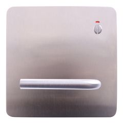 202 EXTERIOR PLATE WITH PRIVACY INDICATOR EMERGENCY TURN & 98 LEVER RH STAINLESS STEEL