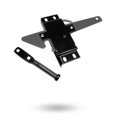 DD TECH WOOD POST LATCH - STANDARD BLACK