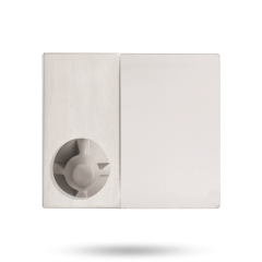 DETENTION PLATE CONCEALED FIX - KNOB 22 LH STAINLESS STEEL
