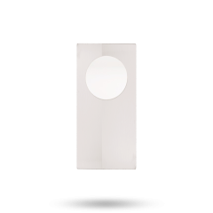 DETENTION PLATE NARROW CONCEALED FIX - CYLINDER ONLY STAINLESS STEEL