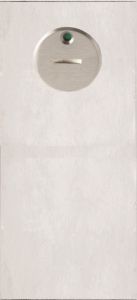 DETENTION PLATE NARROW CONCEALED FIX - PRIV IND EMERG TURN ONLY STAINLESS STEEL
